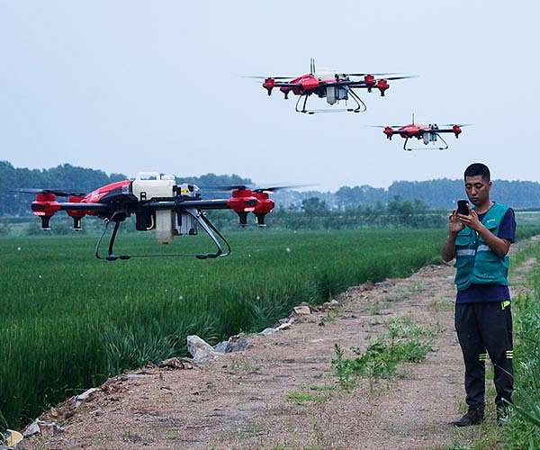 RIT researchers using drones and artificial intelligence to help assess crop growth