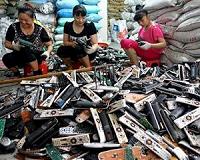 UN warns of surging e-waste, little recycling