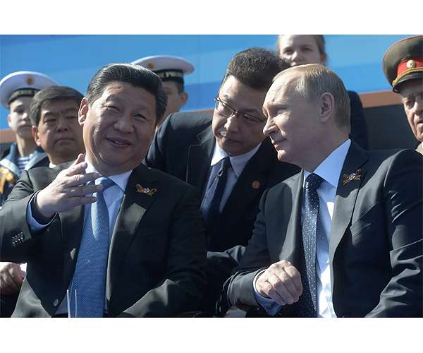 'Nice for them': White House jokes about Putin, Xi meeting