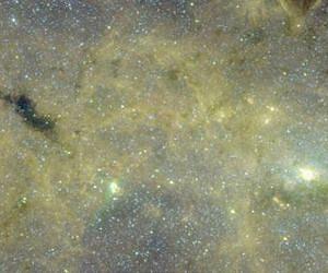 Cloudy Mystery Bursts From Milkyway Center