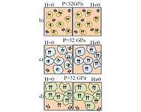 CMR induced in pure lanthanum manganite