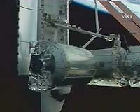 Columbus Installed In New Home On ISS