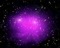 First sighting of hot gas sloshing in galaxy cluster