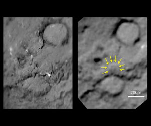 NASA Releases Images Of Man-Made Crater On Comet