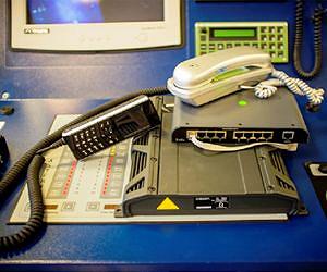 Via satellite: staying in touch at sea
