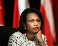 Rice threatens sanctions on Iran over nuclear program