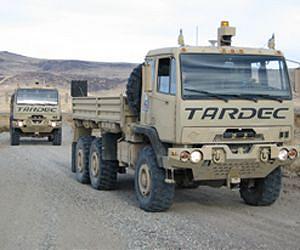 LockMart Demos New Ambush Thwarting Push Vehicle Capability For Automated Convoy Program