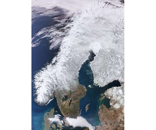 Earth from Space: Scandinavian Peninsula