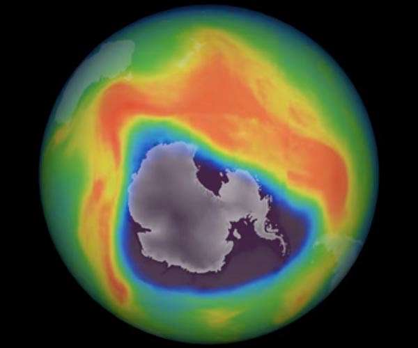 Copper-based chemicals may be contributing to ozone depletion