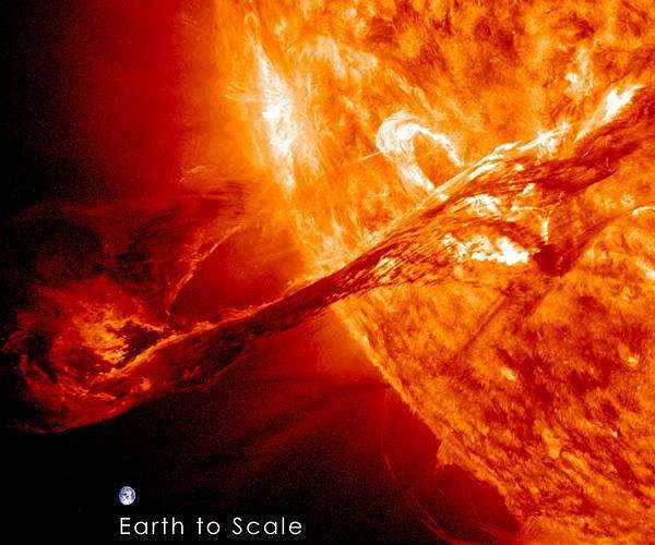 Source of hazardous high-energy particles located in the Sun