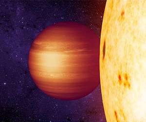 Star Blasts Planet With X-rays