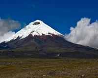 Ecuador volcano spews giant ash column
