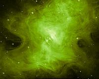 A dead star's ghostly glow