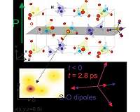 Wiggling atoms switch the electric polarization of crystals