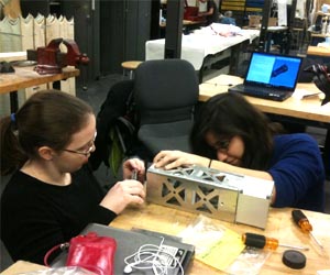 Students Build Planet-Hunting Miniature Satellite