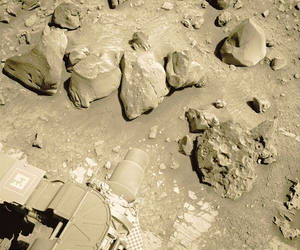 Martian Tapas With a View: Sols 3926-3927
