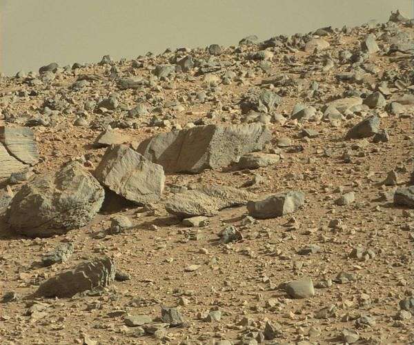 A 'Blissful' Martian Rock Paradise, Straight Ahead: Sols 3919-3920