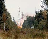 Air quality-monitoring satellite in orbit