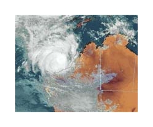 Powerful cyclone bears down on western Australia