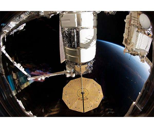 S.S. Sally Ride delivers experiments to International Space Station