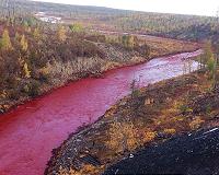 Small fine for Russia metals giant over red river leak
