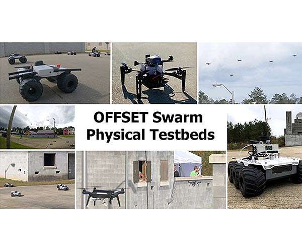 Teams demonstrate swarm tactics in fourth major OFFSET Field Experiment