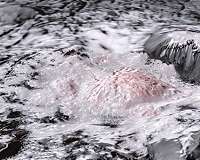 Bright areas on Ceres come from salty water below