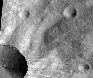 Dawn Sees Young Surface on Giant Asteroid