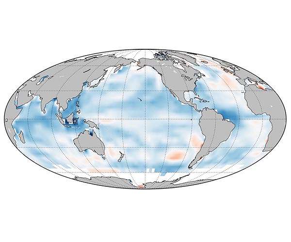 World's ocean is losing its memory under global warming