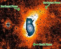 CWRU astronomers find new details in first known spiral galaxy