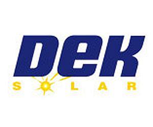 DEK Solar Reaffirms PV Market Commitment