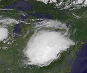 NASA Satellites Examine a Powerful Summer Storm