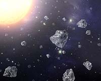 Creating Diamonds In Space