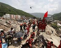 China combs through quake region for victims