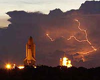 Space shuttle Discovery cleared for lift-off