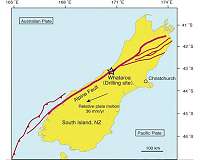 Sampling of the active alpine fault in New Zealand reveals extreme hydrothermal conditions
