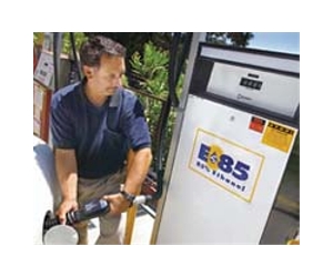 Fairchild Base Cars Fill Up On E85
