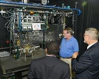 Senior Air Force science exec visits rocket lab