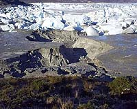 Young superheros call for protection of Chile's glaciers