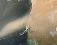 Polar jet circulation changes bring Sahara dust to Arctic, increasing temperatures, melting ice