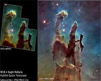 Hubble Goes High Def To Revisit The Iconic Pillars Of Creation