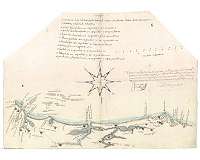 One of the first examples of a local nautical map from Hispanic America