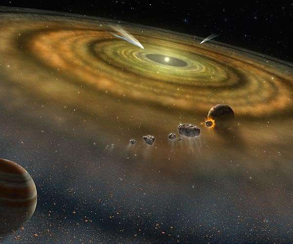 High-temperature decay reveals Sun's formation timeline