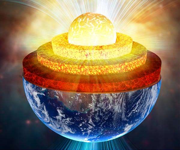 Earth's inner core: a mixture of solid Fe and liquid-like light elements