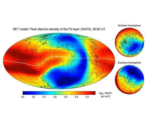 A more precise model of the Earth's ionosphere