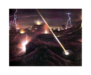 Meteor molecules give hint of possible early Earth life