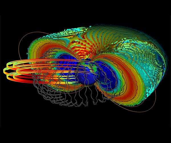 How do electrons close to Earth reach almost the speed of light?