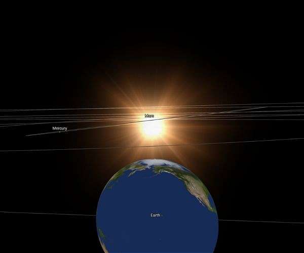 Spacecraft fall silent as Mars disappears behind the Sun