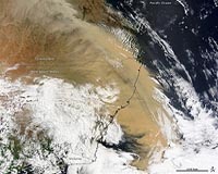 Major dust storm blankets eastern Australia