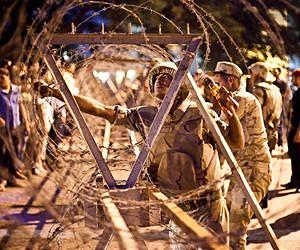 Egypt military seizes Gaza-linked weapons in Sinai